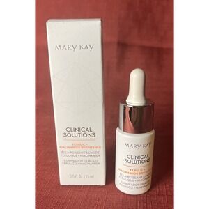 MARY KAY CLINICAL SOLUTIONS FERULIC + NIACINAMIDE BRIGHTENER~177902~NIB!